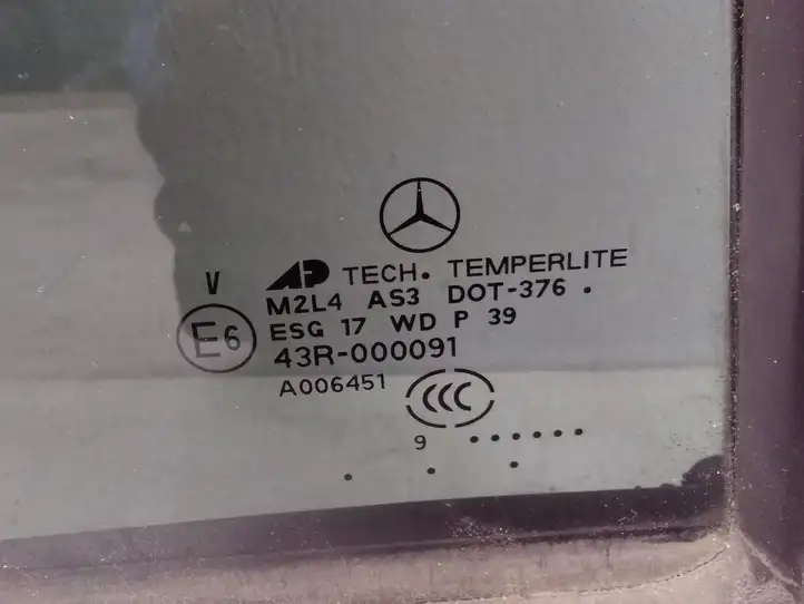 Mercedes-Benz ML W164 (2005 - 2011) Форточка двери — фото 3