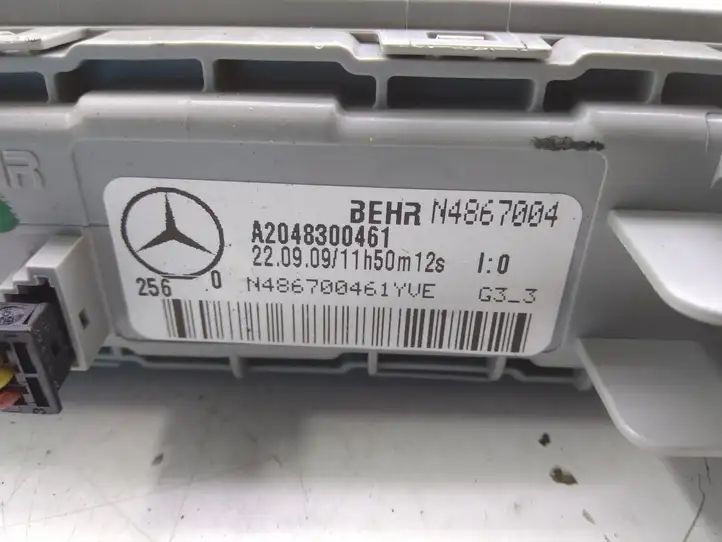 Mercedes-Benz C W204 (2007 - 2014) N4867004 Электрический отопитель салона — фото 3