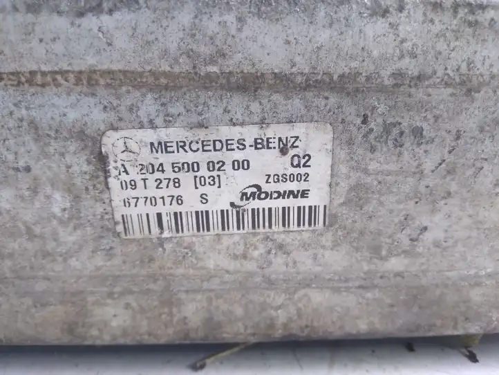 Mercedes-Benz C W204 (2007 - 2014) A2045000200 Интеркулер — фото 3
