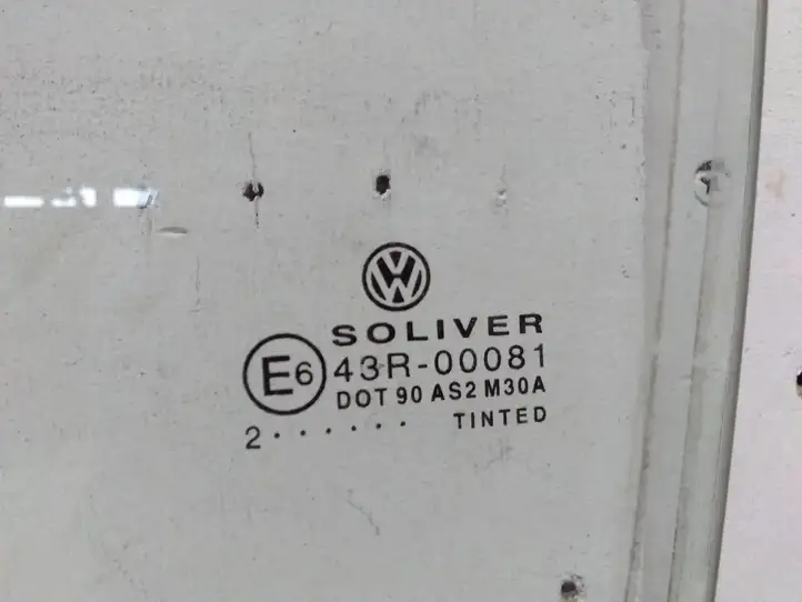 Volkswagen PASSAT B5.5 (2001 - 2005) Стекло задней двери — фото 2