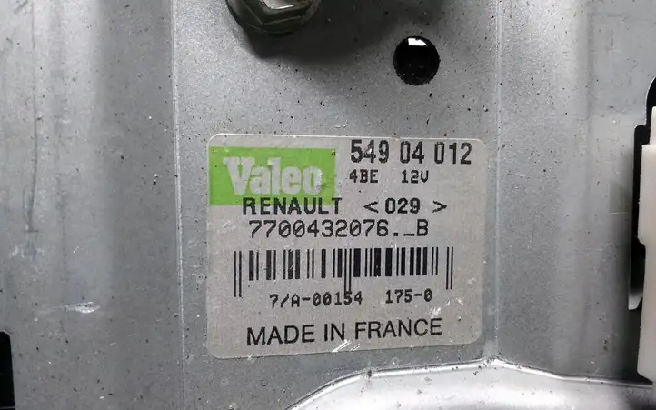 Renault Scenic II - Grand scenic II (2003 - 2006) 7700432076 Двигатель стеклоочистителя заднего стекла — фото 4