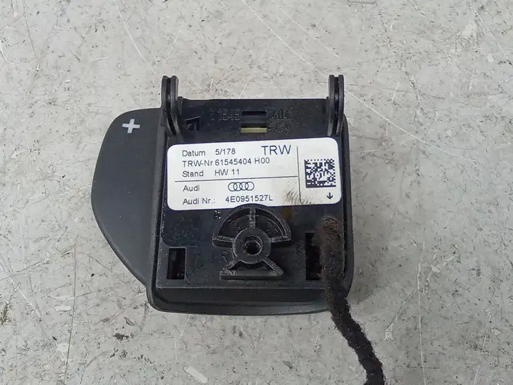 Audi A6 S6 C6 4F (2004 - 2008) 4E0951527L Кнопки на рулевом колесе — фото 2