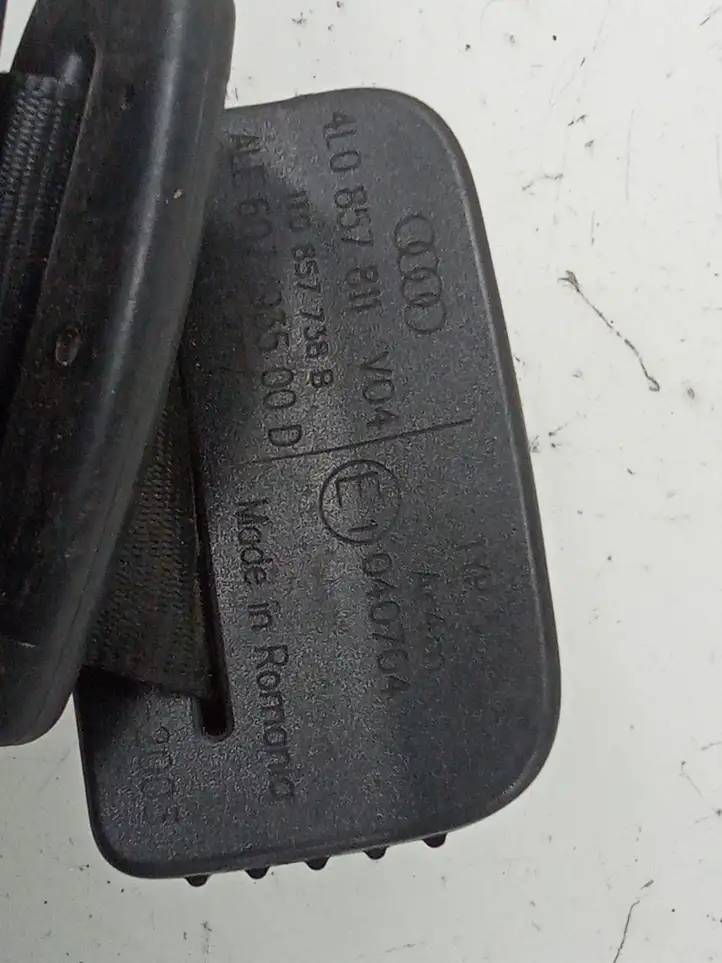 Audi Q7 4L (2005 - 2009) 4L0857811 Ремень безопасности 3-го ряда — фото 2