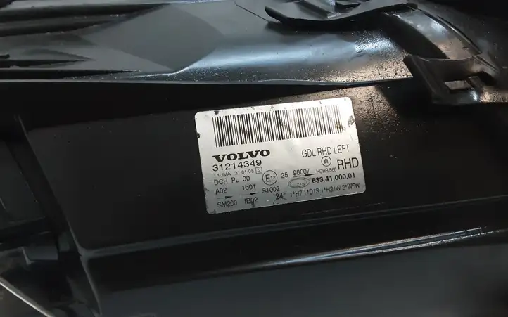 Volvo S80 (2006 - 2009) 31214349 Передняя фара — фото 6