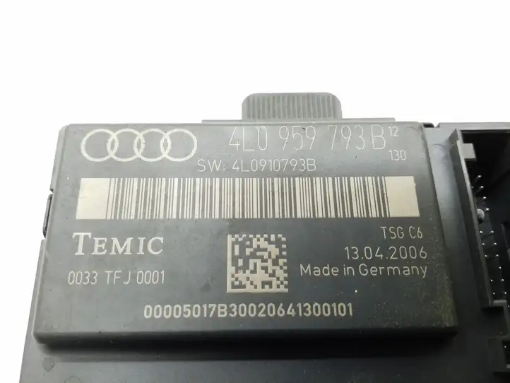 Audi Q7 4L (2009 - 2015) 4L0959793B Блок управления дверью — фото 3