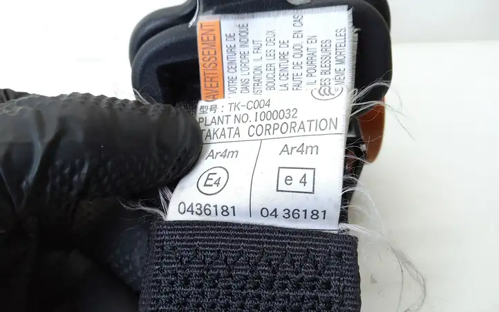 Subaru Impreza III (2008 - 2012) C7058709 Задний ремень безопасности — фото 2