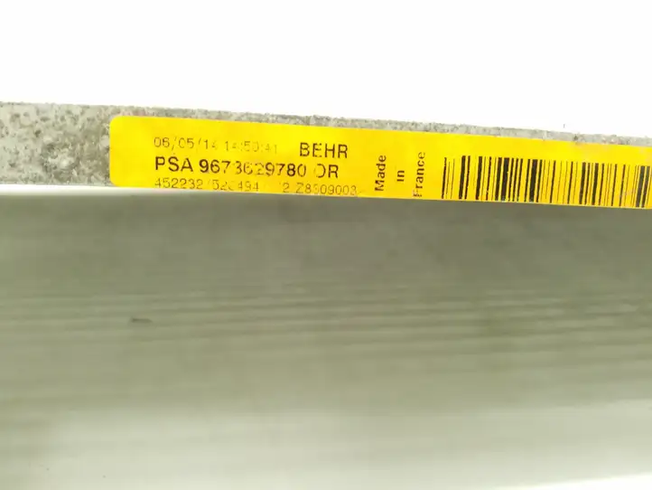 Citroen C4 Grand Picasso (2013 - 2016) PSA9673629780 Радиатор кондиционера — фото 2