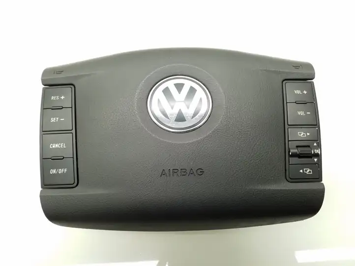 Volkswagen Touareg I (2002 - 2010) 7L6880201DA Подушка безопасности руля — фото 1