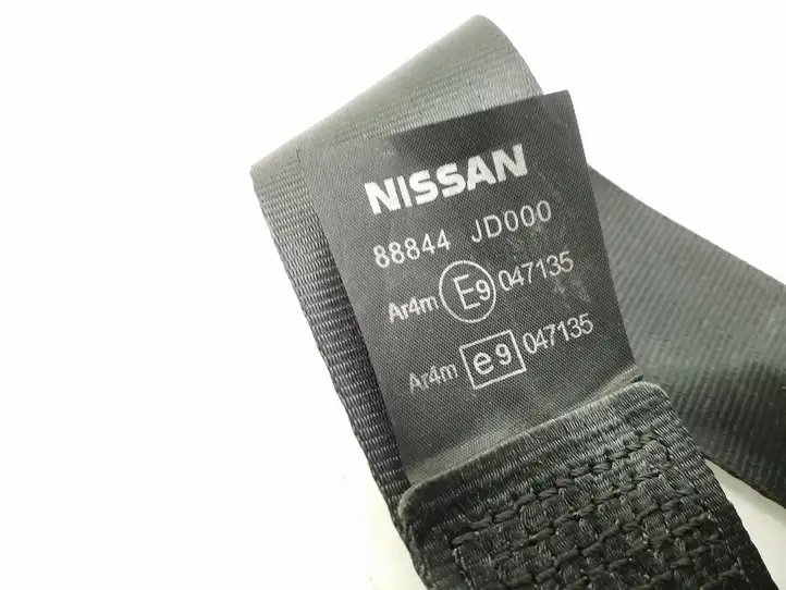 Nissan Qashqai (2006 - 2010) 88844JD000 Задний ремень безопасности — фото 3
