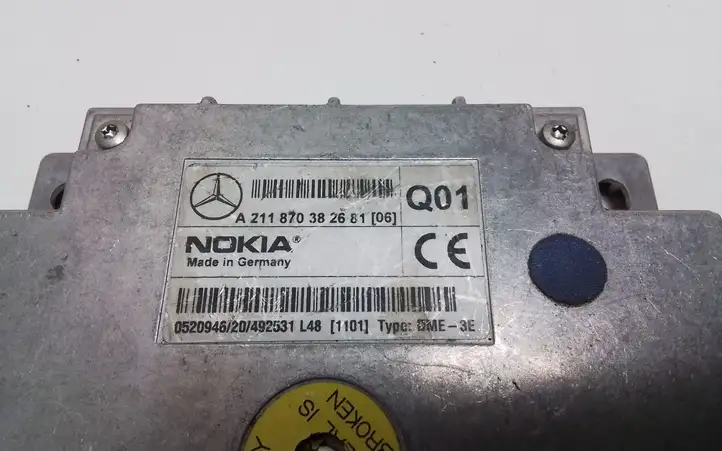 Mercedes-Benz E W211 (2002 - 2009) A211870382681 Блок GSM — фото 3