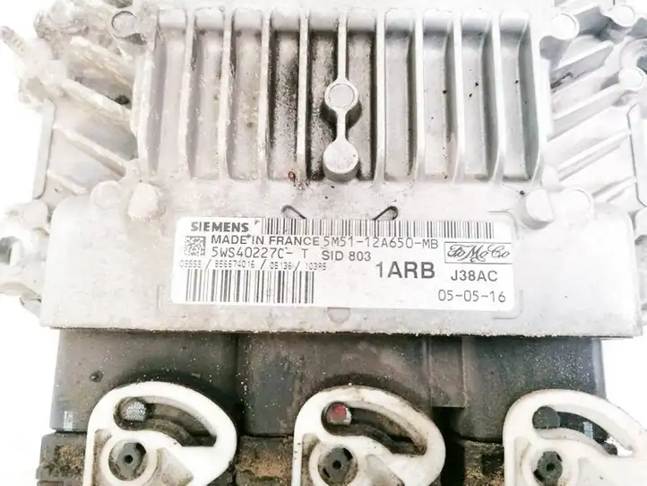 Ford Focus (2005 - 2008) 5M5112S650MB Блок управления двигателем (ЭБУ) — фото 3