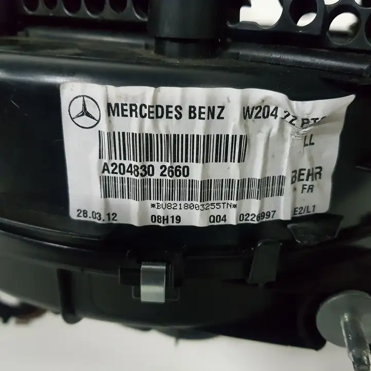 Mercedes-Benz C W204 (2007 - 2014) A2048302660 Комплект системы вентиляции салона — фото 13