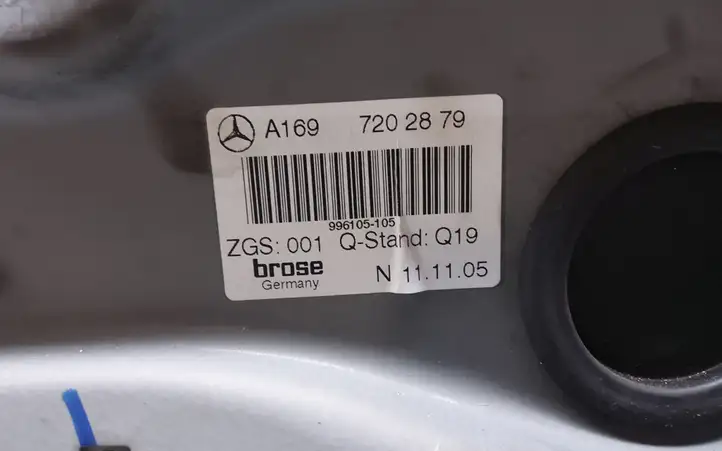 Mercedes-Benz A W169 (2004 - 2012) A1697202879 Стеклоподъемник передней двери (без мотора) — фото 3