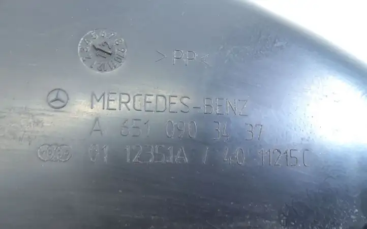 Mercedes-Benz E W212 (2009 - 2016) A6510903437 Детали воздухозаборника — фото 4