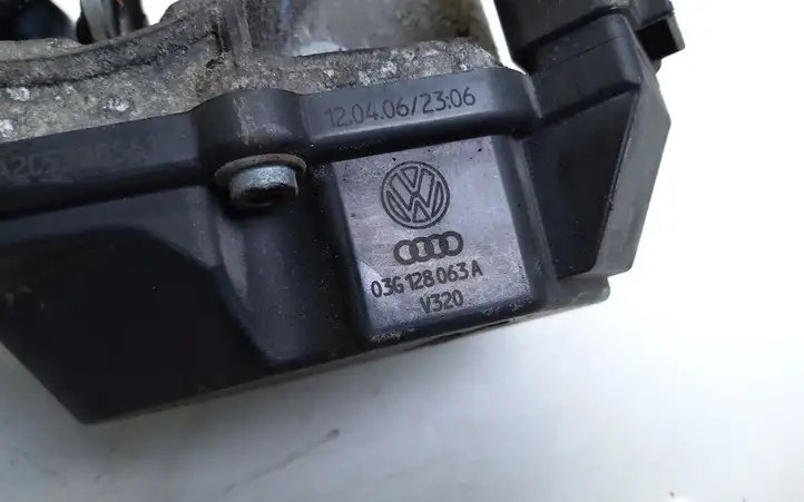 Volkswagen Touran I (2003 - 2010) 03G128063A Дроссельная заслонка — фото 3