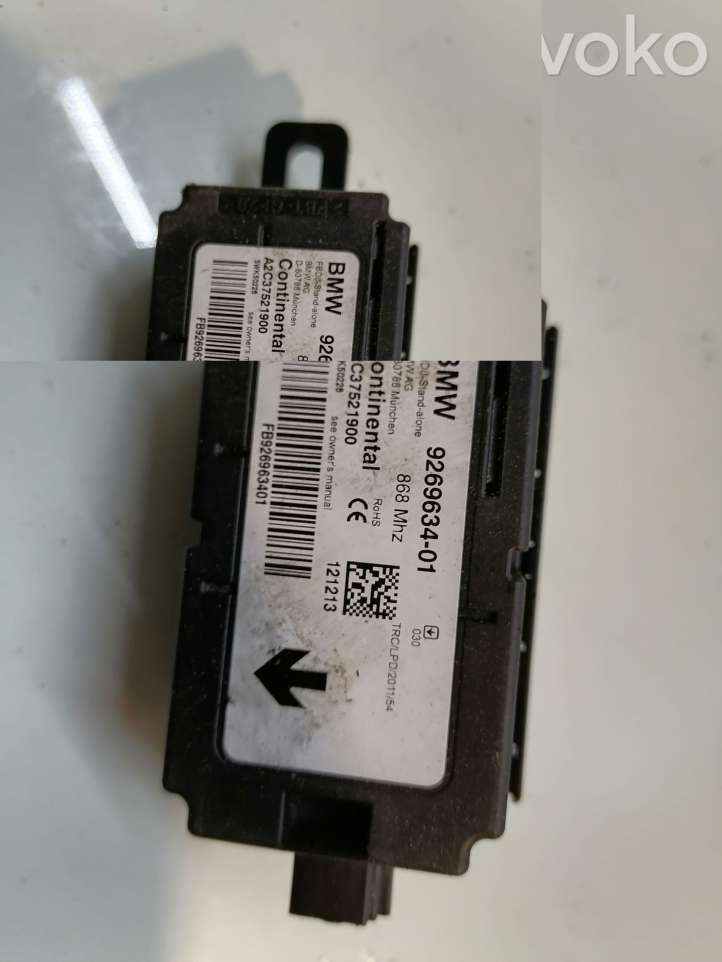 BMW 3 F30 F35 F31 (2012 - 2018)  9269634 Датчик сигнализации