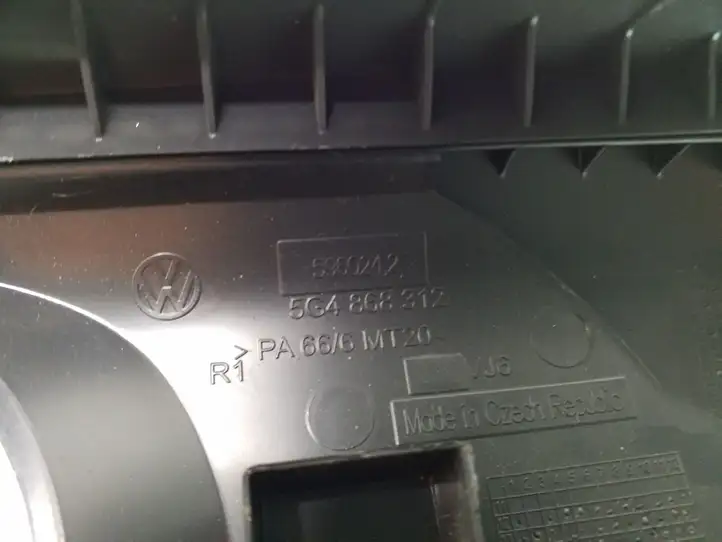 Volkswagen Golf VII (2013 - 2019) 5G4868312 Верхняя обшивка стойки B — фото 4
