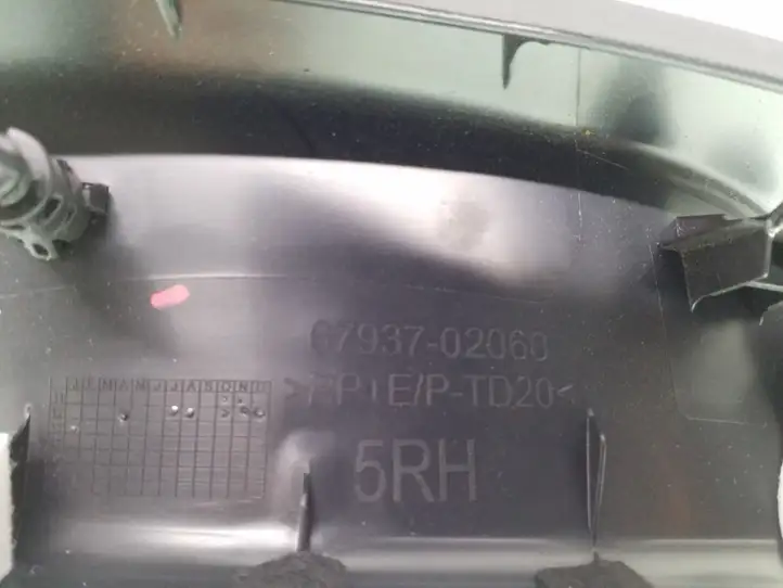 Toyota Auris E180 (2012 - 2018) 6793702060 Обшивка стойки у окна — фото 4