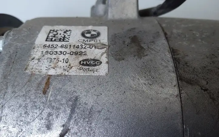 Mini One Cooper F56 F55 (2012 - 2022) 6452681143201 Компрессор (насос) кондиционера воздуха — фото 4