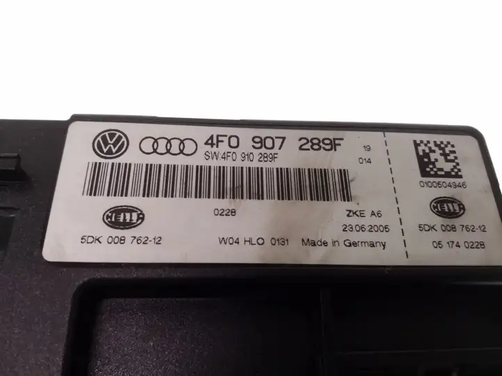 Audi A6 S6 C6 4F (2004 - 2008) 4F0907289F Модуль комфорта — фото 4