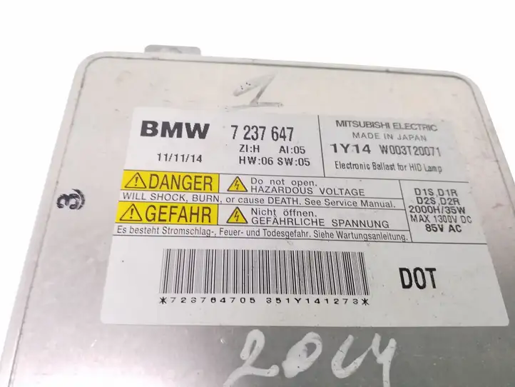 BMW 1 F20 F21 (2011 - 2019) 7237647 Блок розжига ксенона — фото 3
