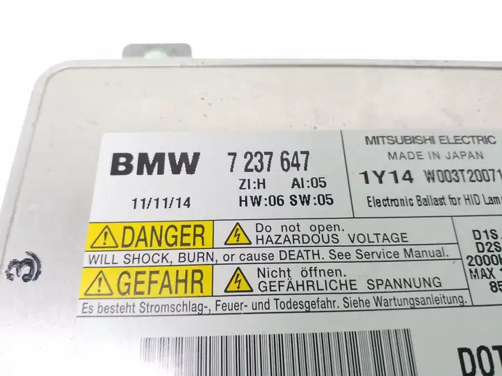 BMW 1 F20 F21 (2011 - 2019) 7237647 Блок розжига ксенона — фото 3