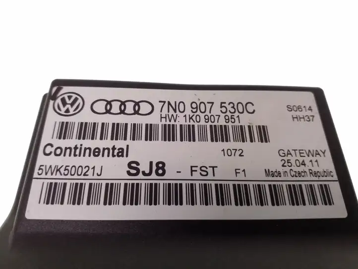 Volkswagen Touran I (2003 - 2010) 7N0907530C Модуль Gateway — фото 4