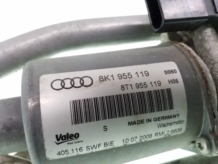Audi A4 S4 B8 8K (2007 - 2011) 8K1955119 Комплект механизма стеклоочистителей — фото 6
