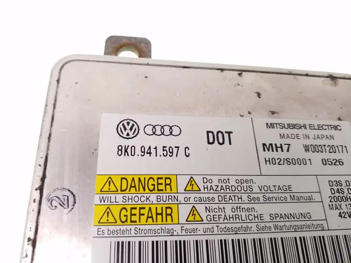 Audi A4 S4 B8 8K (2007 - 2011) 8K0941597C Блок розжига ксенона — фото 3
