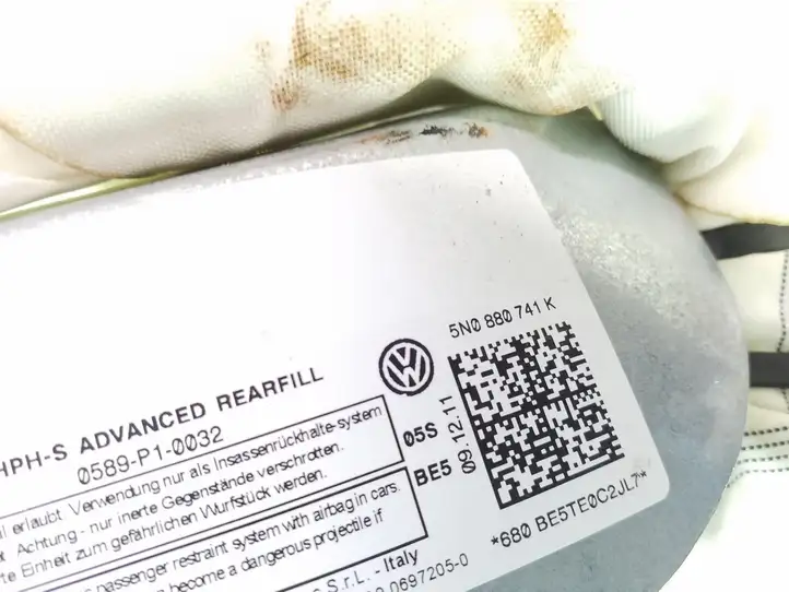 Volkswagen Tiguan (2007 - 2011) 5N0880741K Боковая подушка безопасности шторка — фото 2