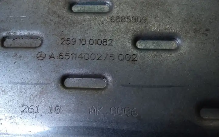 Mercedes-Benz Sprinter W906 (2006 - 2018) A6511400275 Охладитель клапана EGR — фото 2