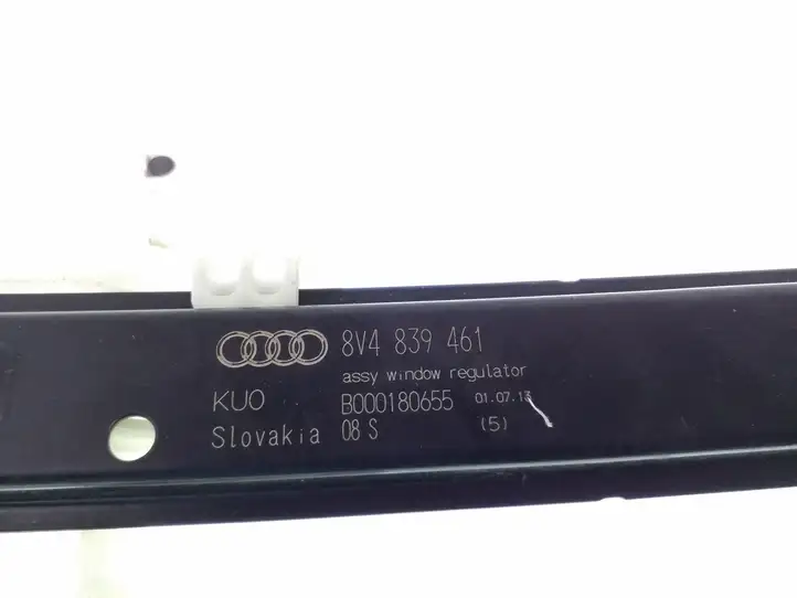 Audi A3/S3 8V (2012 - 2016) 8V4839461 Стеклоподъемник задней двери без мотора — фото 4