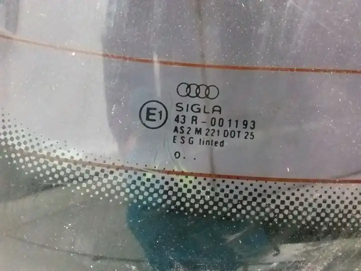 Audi A4 S4 B5 8D (1999 - 2001) AS2 Заднее стекло — фото 3