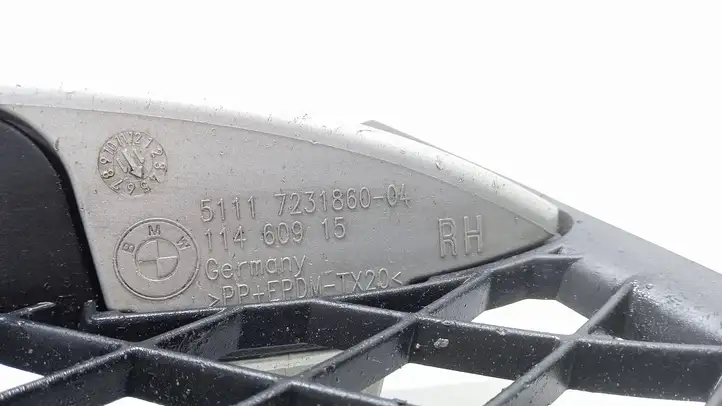 BMW 5 F10 F11 (2009 - 2016) 11460915 Нижняя решетка переднего бампера — фото 2