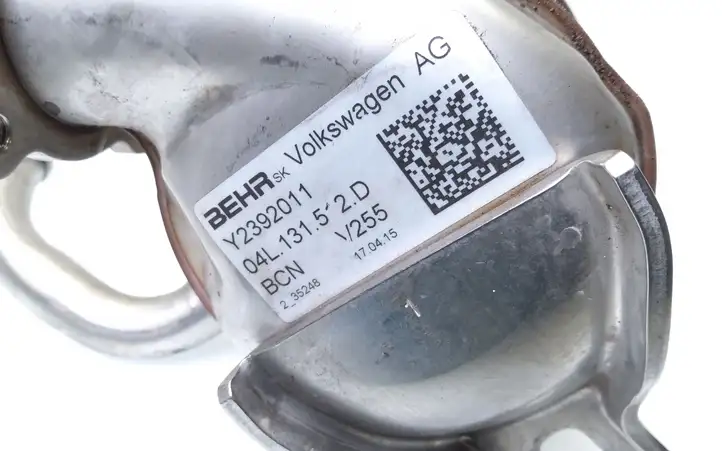 Seat Leon (5F) (2012 - 2019) 04L131512D Охладитель клапана EGR — фото 2