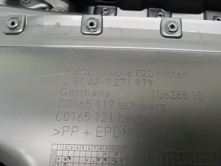 BMW 1 F20 F21 (2011 - 2019) 7271979 Обшивка задней двери — фото 4