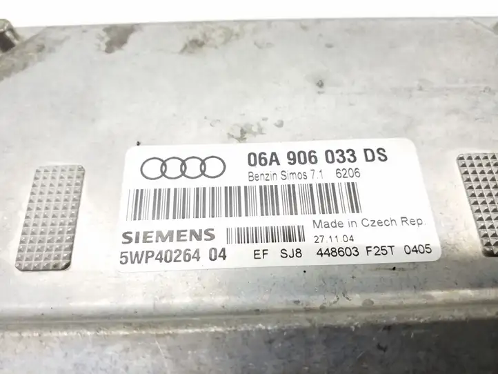 Audi A3/S3 8P (2004 - 2008) 06A906033DS Блок управления двигателем (ЭБУ) — фото 2