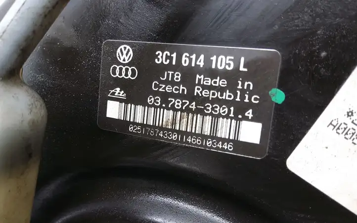 Volkswagen PASSAT B6 (2005 - 2010) 3C1614105L Вакуумный усилитель тормозов — фото 2