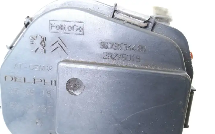 Ford Focus (2011 - 2015) 9673534480 Дроссельная заслонка — фото 2