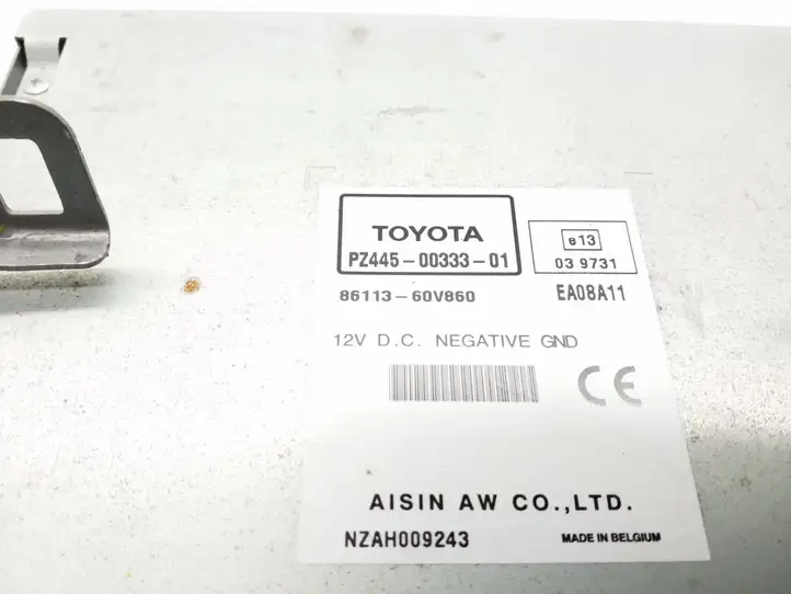 Toyota Avensis T270 (2009 - 2012) 8611360V860 Магнитола / мультимедийная система — фото 5