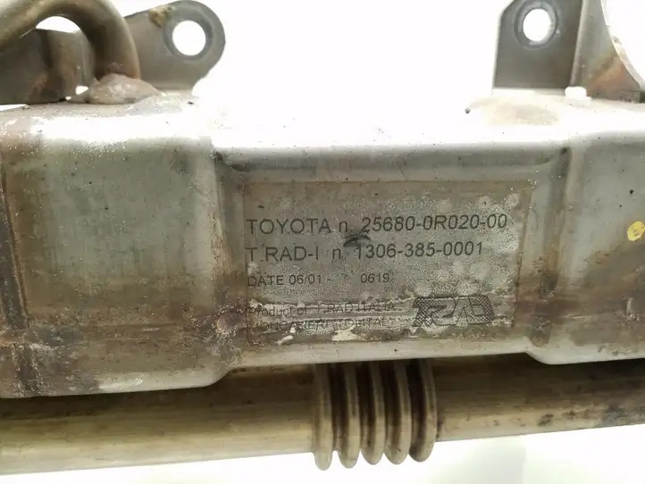 Toyota Avensis T250 (2006 - 2009) 256800R02000 Охладитель клапана EGR — фото 4