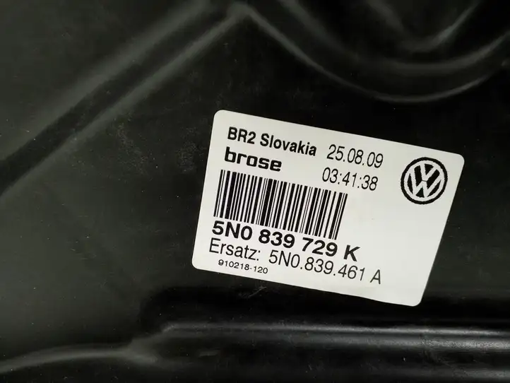 Volkswagen Tiguan (2007 - 2011) 5N0839729K Стеклоподъемник задней двери без мотора — фото 3