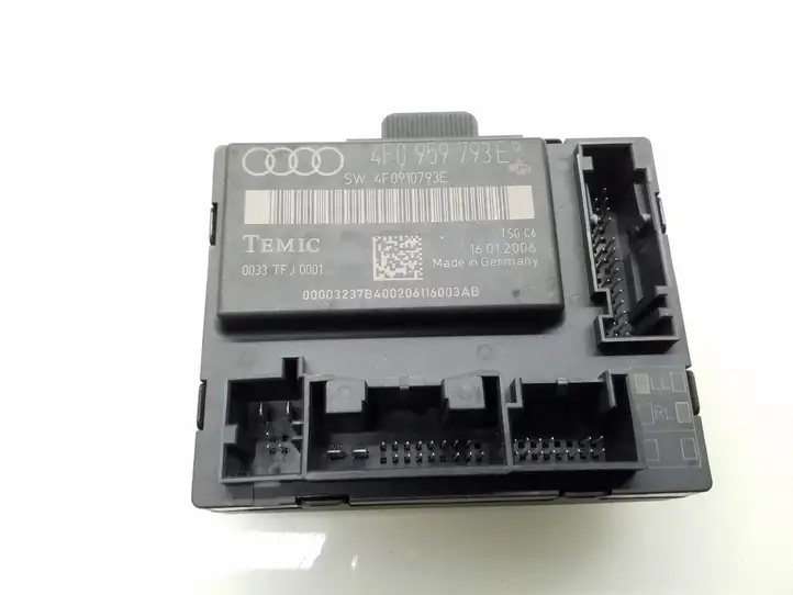 Audi A6 S6 C6 4F (2004 - 2008) 4F0959793E Блок управления дверью — фото 1