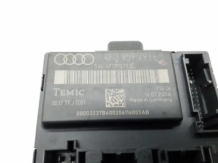 Audi A6 S6 C6 4F (2004 - 2008) 4F0959793E Блок управления дверью — фото 3