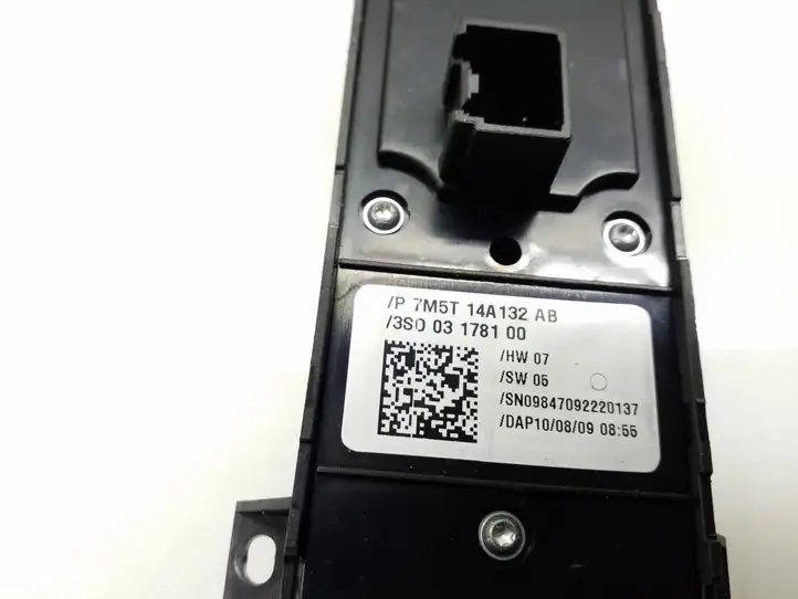 Ford Focus (2011 - 2015) 7M5T14A132AB Кнопка стеклоподъемников — фото 4