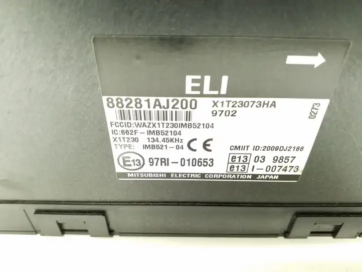 Subaru Legacy (2009 - 2013) 88281AJ200 Блок управления двигателем (ECU) — фото 3