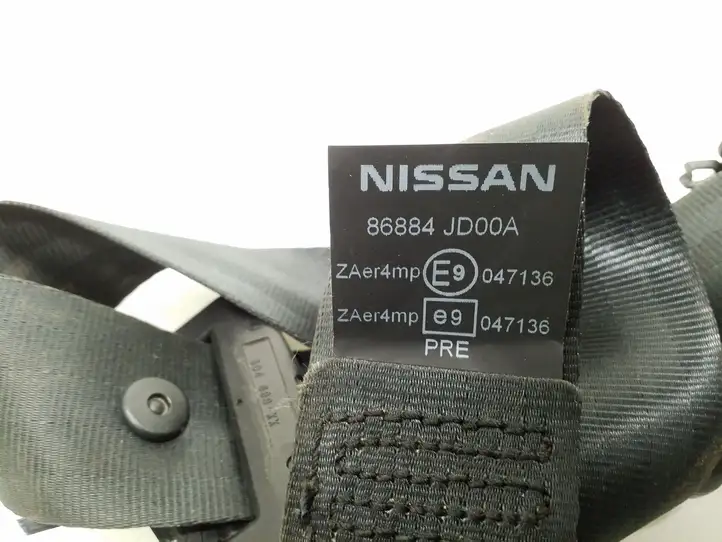 Nissan Qashqai (2006 - 2010) 86884JD00A Передний ремень безопасности — фото 3