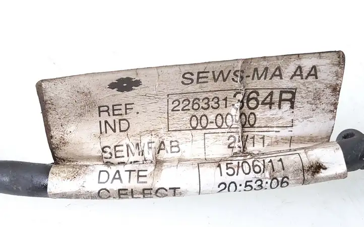 Nissan Qashqai (2010 - 2013) 226331364R Прочая электропроводка — фото 2