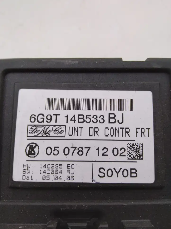 Ford S-MAX (2006 - 2010) 6G9T14B533BJ Блок управления дверью — фото 3