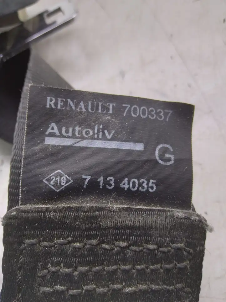 Renault Kangoo I (2003 - 2008) 700337 Задний ремень безопасности — фото 4